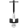 QWORK® 3 pièces Outil Repousse Piston d’etrier de Frein, pour Le Remplacement des Plaquettes de Frein, la réparation et l'instal