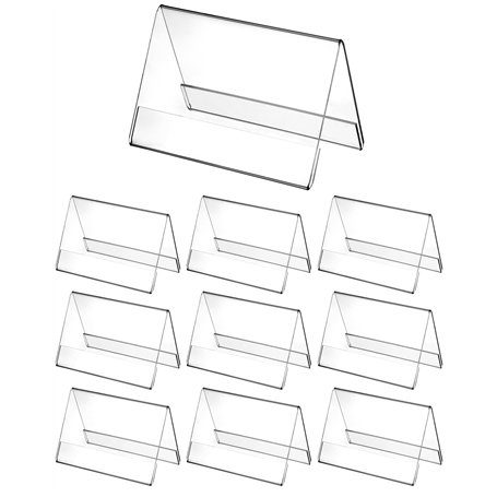 QWORK® 10 Pièces panneaux de table en acrylique