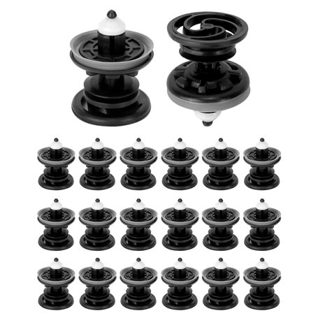 QWORK® 20 Pièces Clips de Fixation de Porte de Voiture Panneau de Porte Automatique Clips