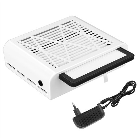 QWORK® Aspirateur à Ongles Professionnelle avec Filtre