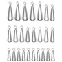 QWORK® Lot de 25 Plombs de Pêche Mer