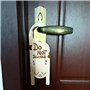 TOYANDONA Enseigne à Suspendre de Porte Ne Pas Déranger Panneaux Plaque de Porte Suspendue pour Hôtel Maison Chambre