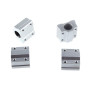 Fasizi 4pcs SCS6UU 6mm Mouvement Linéaire Roulement À Billes Glissière Douille CNC Routeur