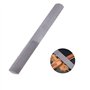 Akozon râpe en acier, 4 en 1 Lime à râpe plate en acier de 8 po / 200 mm Outil de travail à bois demi-rond pour menuiserie