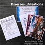 H&S Feuilles Plastifieuse A4 - Lot 100x Feuille Plastique Transparente - Laminage Brillant Qualité Artistique 150 Microns (2x75