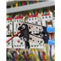 Pince à sertir,Grande pince à sertir de câbles de batterie 10-1/0 AWG 6/10/16/25/35/50 mm² avec 8 tailles 60 PCS cosses à anneau