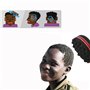 DMZK 2 Pack Brosse éponge pour Cheveux afro, Twist pour Cheveux Twist Curls Afro Braid Style