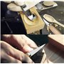 iPobie 2 Pièces Couteau Sculpture et Couteau Croche Bois - Outils de Sculpture avec Manche en Bois