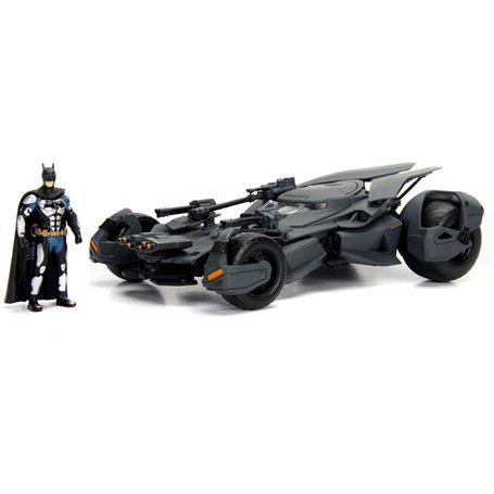 Jada Toys- Batman vs Superman Justice League 2016 Batmobile Véhicule Miniature