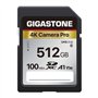 Gigastone Carte Mémoire SDXC 512 Go