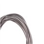 Alnicov 4 pièces en acier inoxydable cordes basses pièces de guitare basse corde de guitare jauge plaqué argent guitare basse ac