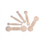Alnicov Outils de réparation de coussinets de clarinette en acier 6 pièces outil de réparation de bois argent