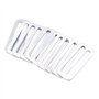 Namvo Lot de 10 boucles coulissantes en métal de 50 mm pour boucles de ceinture et sacs de ceinture
