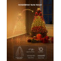 Govee Guirlande Lumineuse Sapin de Noël, RGBIC 480 LEDs Lumières de Noël Intelligentes 2M*24 Arbre de Noël Lumineux, Étanchéité 