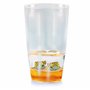Deluxebase Floatarama Tumbler - Tigre de Verre pour Enfant en Acrylique avec Figurines d'Animaux Flottants. Gobelet tigre de 250