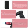 Chalumeau de Cuisine 2 Pièces, Chalumeaux de Cuisine pour Crème Brûlée, Flamme Réglable Rechargeable pour Pâtisserie Barbecue Ca