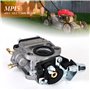 Nizirioo Carburateur Pour Débroussailleuse, Carburateur Debroussailleuse 43cc 49cc 52cc, Avec Tuyau Bougie D'Allumage Filtre À C