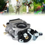 Nizirioo Carburateur Pour Débroussailleuse, Carburateur Debroussailleuse 43cc 49cc 52cc, Avec Tuyau Bougie D'Allumage Filtre À C