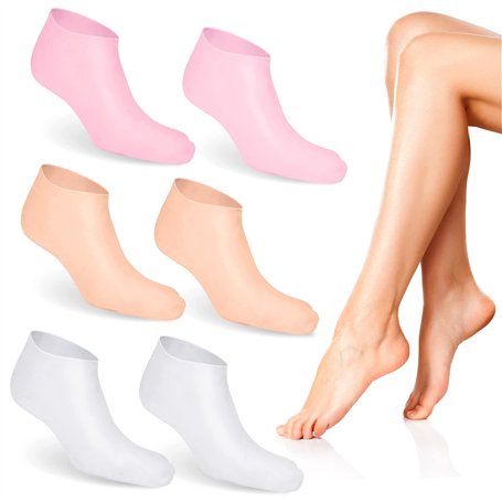 Nizirioo 3 Pièces Chaussettes Hydratantes