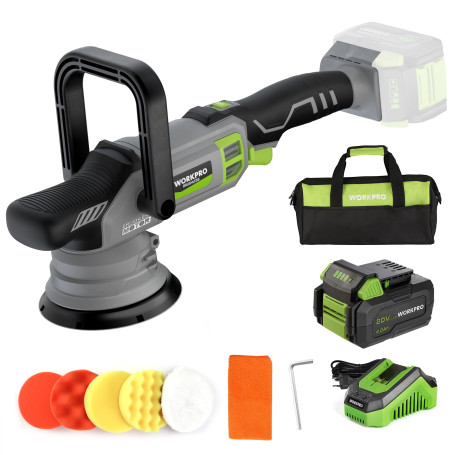 WORKPRO Polisseuse de Voiture sans Fil 20V