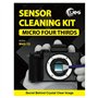UES M43 Micro Four Thirds 4/3 (MFT) Lot de 14 tampons de Nettoyage pour capteur et 15 ML de Liquide nettoyant pour appareils Pho