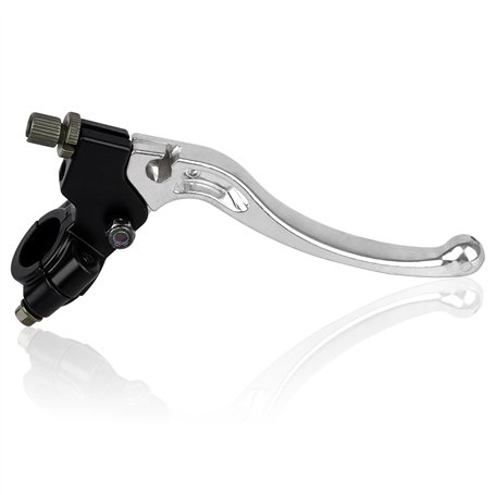 SOLLON 22mm 7/8 pouces Levier de Frein d'embrayage Avant Gauche Pour Moto 50cc-125cc Dirt Pit Bike Cylindre d'embrayage Hydrauli