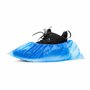 Aspro Lot de 100 couvre-chaussures standard - Protection jetable en Polyéthylène chloré - Imperméable - Protections de moquette
