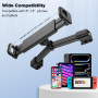 FINTIE Support Tablette Voiture pour Appuie-tête, [Rotation à 360°] Extensible Support Tablette pour 6” - 13” iPad/Samsung Galax