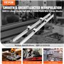 VEVOR Rail de Guidage Linéaire SBR16 1000 mm 2PCS Rails Linéaires 1000 mm 4PCS Blocs Roulement SBR16UU Kit Glissières à Roulemen