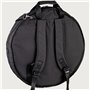 Meinl Cymbals Housse sac à dos professionnelle de cymbales 22 pouces (55,88 cm) avec compartiment externes de 15 pouces – Tissu 