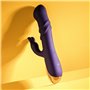 Vibration de Stimulation Double Evolved Playboy Violet Pourpre