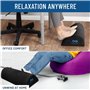Everlasting Comfort Repose-pieds en Mousse à Mémoire de Forme - Soutien Coccyx pour Siège de Voiture, Bureau, Fauteuils Roulants