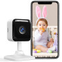 GNCC Babyphone Camera Bebe Surveillance 1080P Baby Phone avec Caméra WiFi