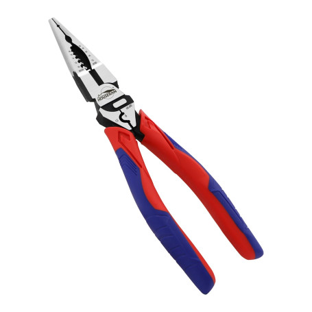 HOUSERAN Pince à bec aiguille long avec pince à dénuder et sertir