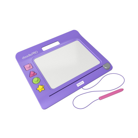 Fisher-Price Doodle Pro Ardoise Magique Violette avec tampons