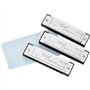 Fender© "Blues Deluxe" Harmonicas - 3-Pack - Incl. Case