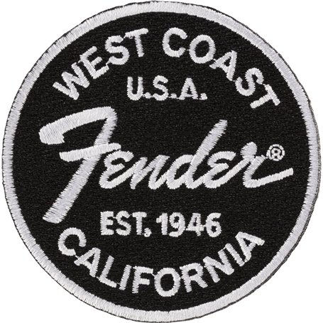 Fender West Coast Écusson Logo Patch