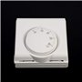 Thermostat d'ambiance Régulateur de température mécanique Interrupteur de Thermostat avec 2 vis pour climatisation Centrale Neuf