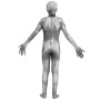 Morphsuits The Rake Costume d'Halloween effrayant pour garçons, costume Morph pour enfants
