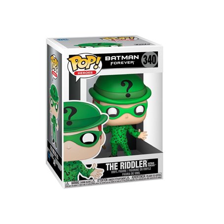 Funko Pop! Heroes: Batman Forever-The Riddler - DC Comics- Figurine en Vinyle à Collectionner - Idée de Cadeau - Produits Offici