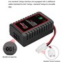 HTRC Chargeur Nimh pour Batterie Nimh/NiCD (2-8s),Chargeur Intelligent pour Drone de Bateau de Voiture Airsoft RC, Chargeur RC p