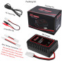HTRC Chargeur Nimh pour Batterie Nimh/NiCD (2-8s),Chargeur Intelligent pour Drone de Bateau de Voiture Airsoft RC, Chargeur RC p