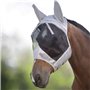 Harrison Howard Caremaster Masque anti-mouches intégral pour cheval Protège visage nez et oreilles Polaire en nylon rembourré Pr