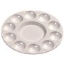 Lefranc Bourgeois Palette Plastique Ronde 10 Alvéoles