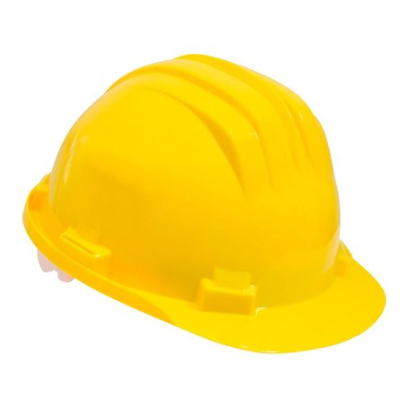 Manu France Produits du monde Casque de protection chantier jaune