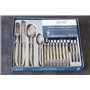 Laguiole Production - Ménagère 24 pièces - Set de couverts de table acier inox et ABS pour 6 personnes - Présentation coffret ca