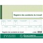 Exacompta - Réf. 6619E - 1 Registre des accidents du travail - Conforme à la législation - Enregistrement des accidents du trava