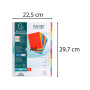Exacompta - Réf. 99H - Carton de 25 Intercalaires en véritable carte lustrée rigide 400g/m2 FSC® avec 12 onglets neutres - Page