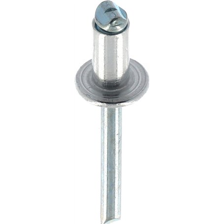 Restagraf - Rivet Tête Large Aluminium & Tige Acier - Compatible avec Citroën