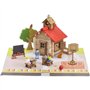 L'école du village - Jeu de construction - JEUJURA - 125 pieces